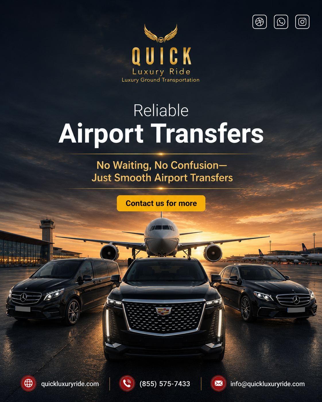 Book Last-Minute Limo Hire JFK to Manhattan|Call 18555QLRIDE