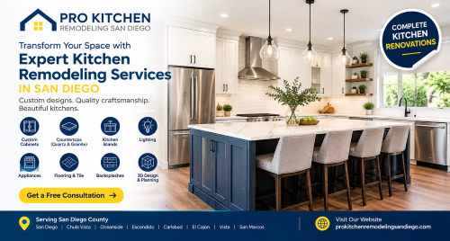 Pro Kitchen Remodeling San Diego