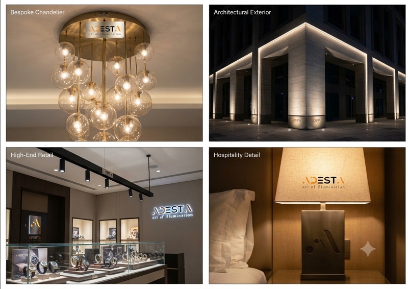 Luxury Custom Lighting in the UAE: Where Design Meets Technical Precision