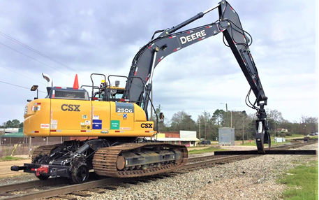Powerful Loader Switcher Railcar Mover for Industrial Rail Yards
