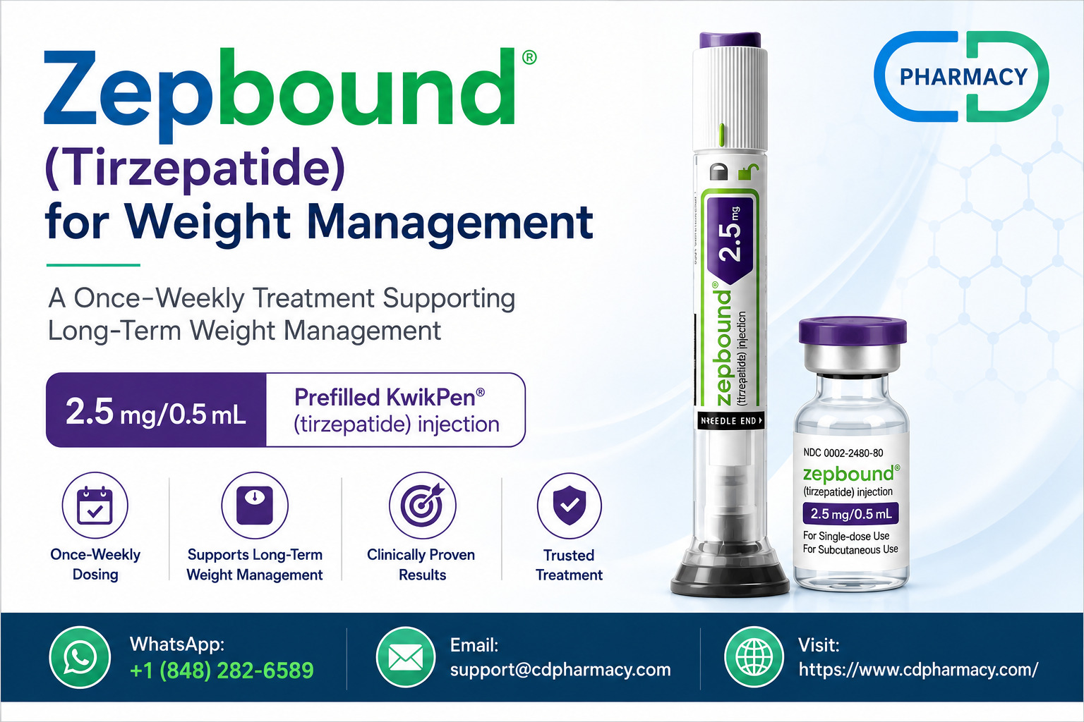 Order Zepbound (Tirzepatide) KwikPen in New Hampshire