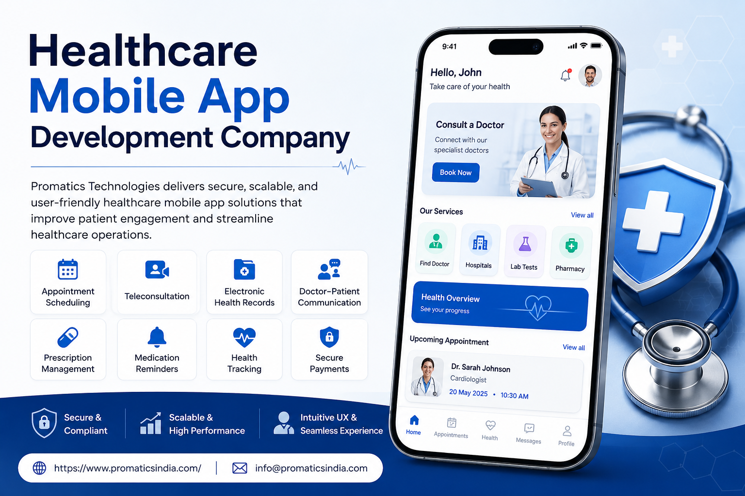 Healthcare Mobile App Development Services for Modern Healthcare