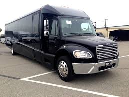 Limo Bus Inside Brooklyn
