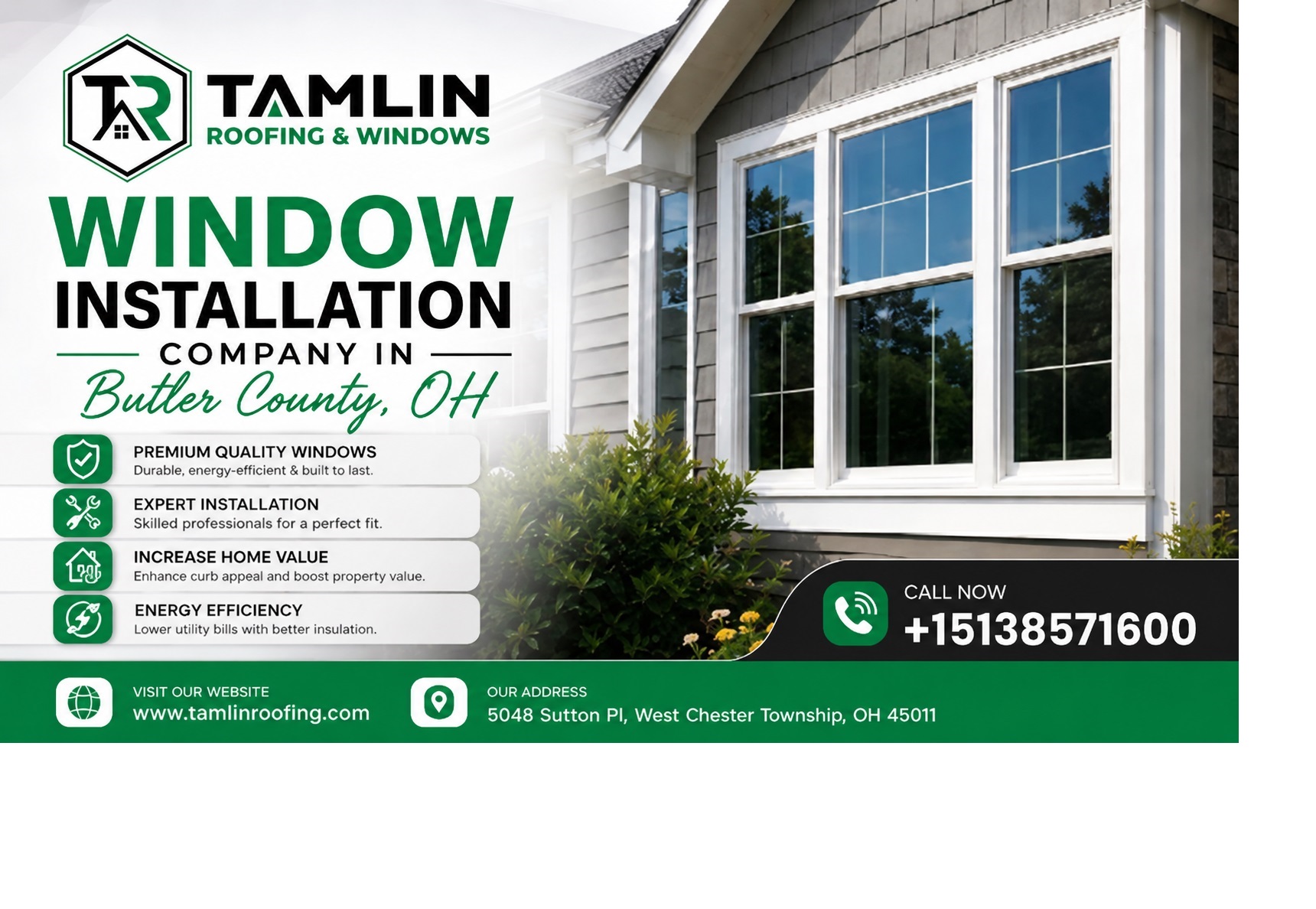 Window Installation in Butler County, OH