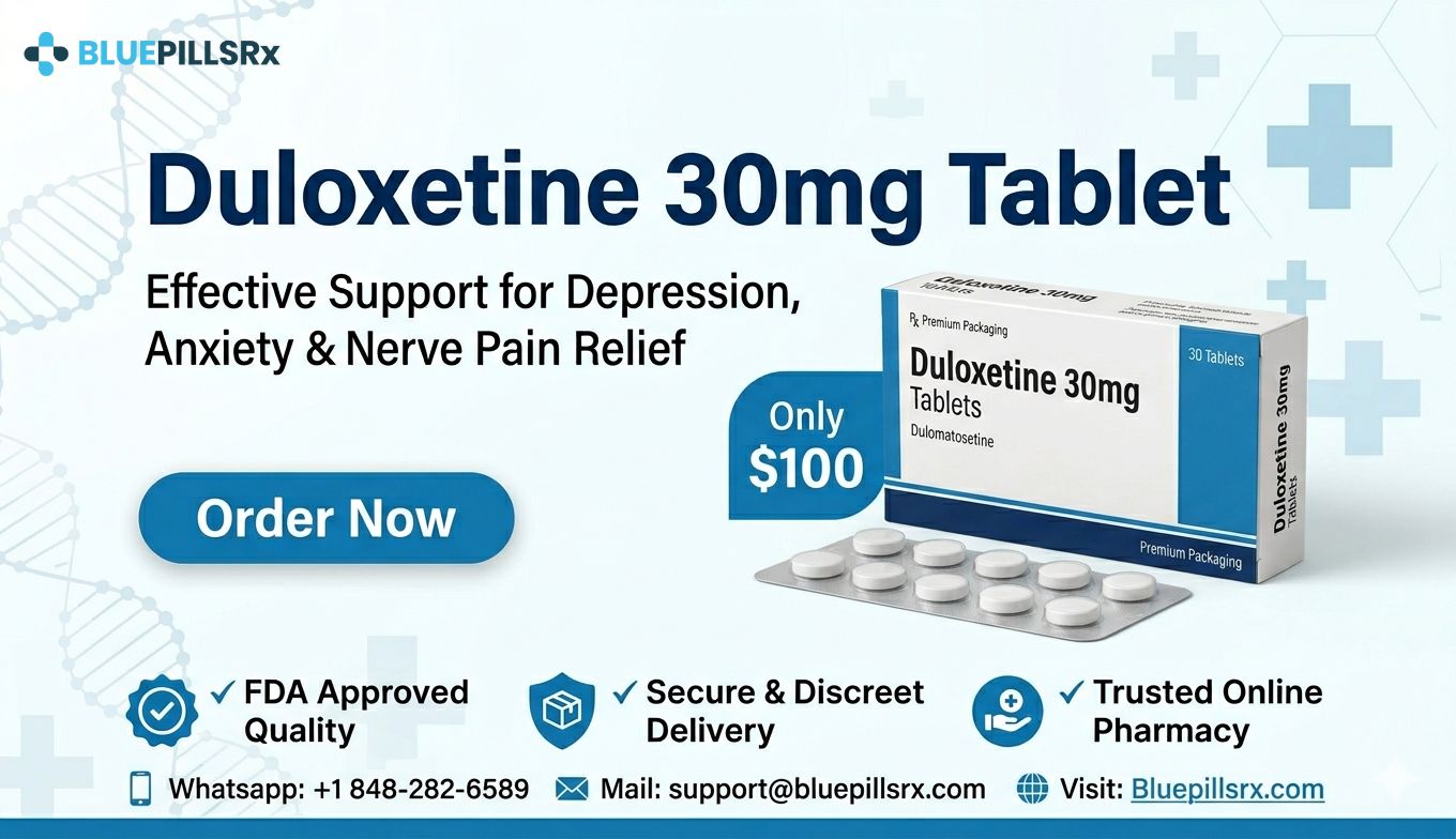 Buy Duloxetine 30mg Online in Texas Today