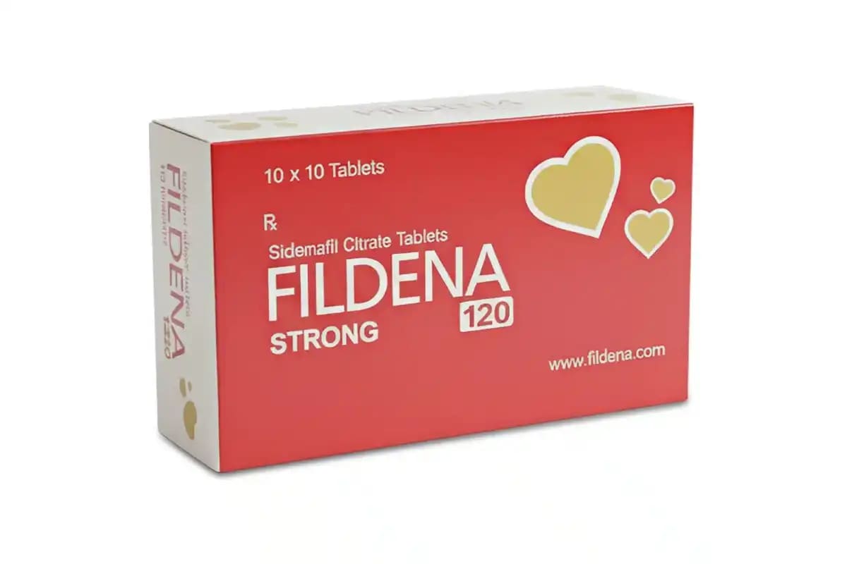 Buy Fildena 120mg Online – Strong Sildenafil ED Tablets