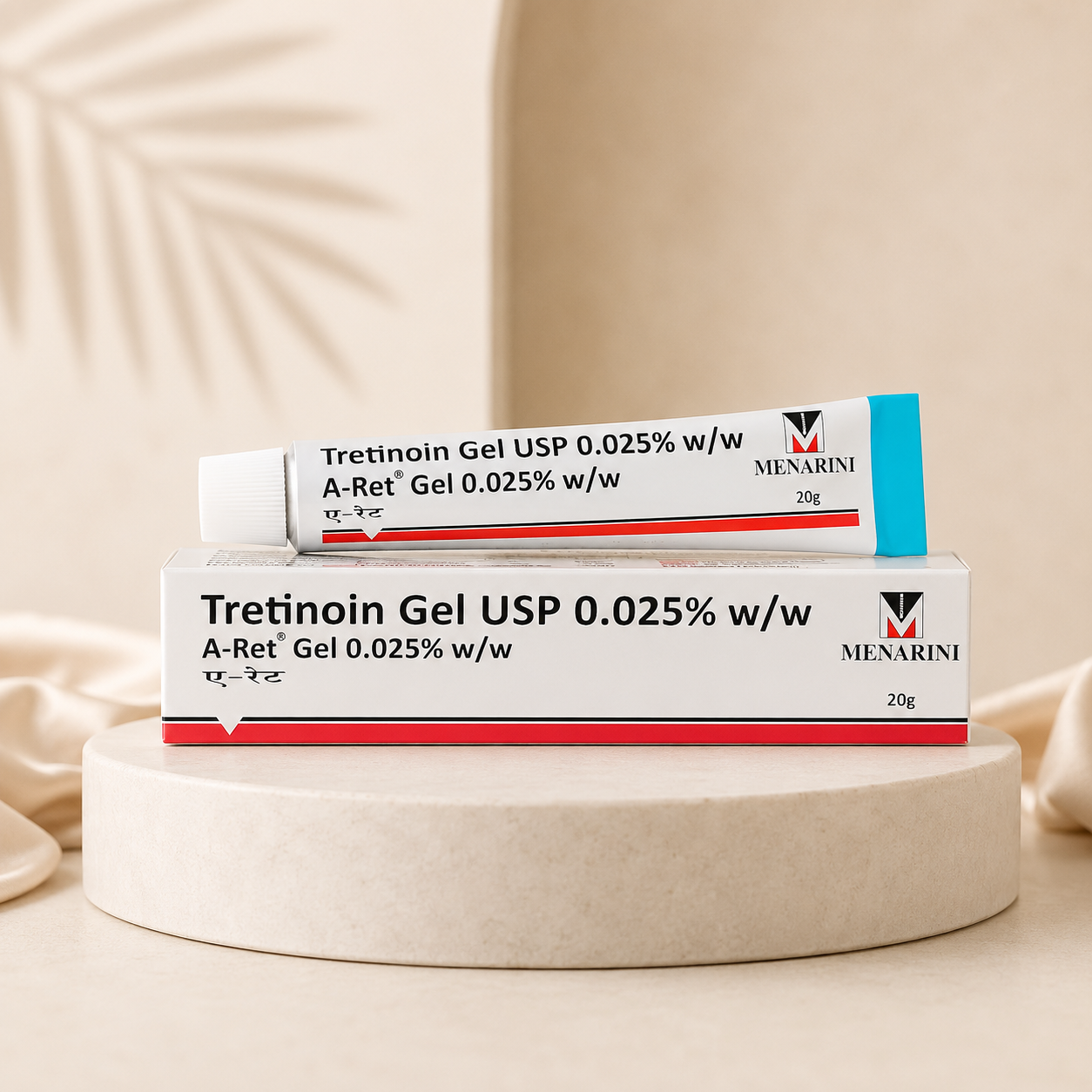 Tretinoin Gel 0.025% 20G in Dubai UAE | A-Ret Gel 0.025% for Acne, Wrinkles & Skin Renewal