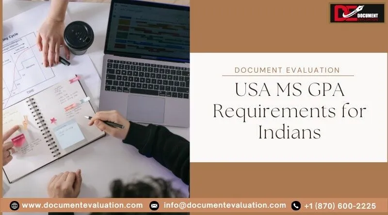 USA MS GPA Requirements for Indian Students | Document Evaluation Guidance