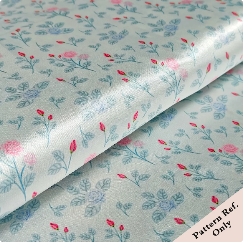 Satin Printed Fabric Wholesale | PrinStitch